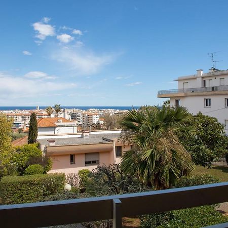 Agréable appartement avec vue mer et Parking Antibes Extérieur photo