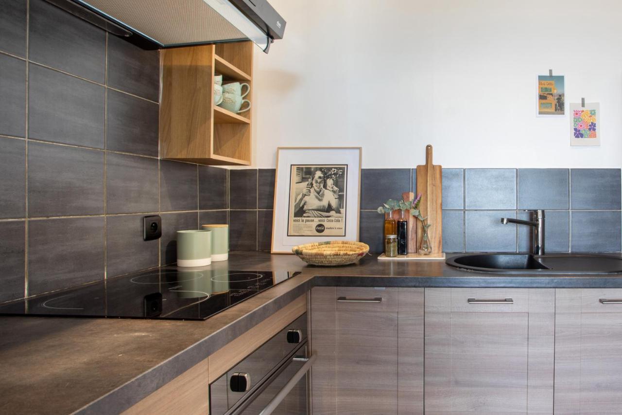 Agréable appartement avec vue mer et Parking Antibes Extérieur photo